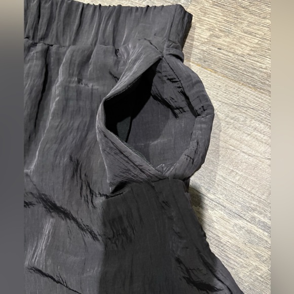 Forever 21 BOHEMIAN | WIDE LEG PANTS | BLACK |
 | SIZE: MED | - Picture 6 of 11